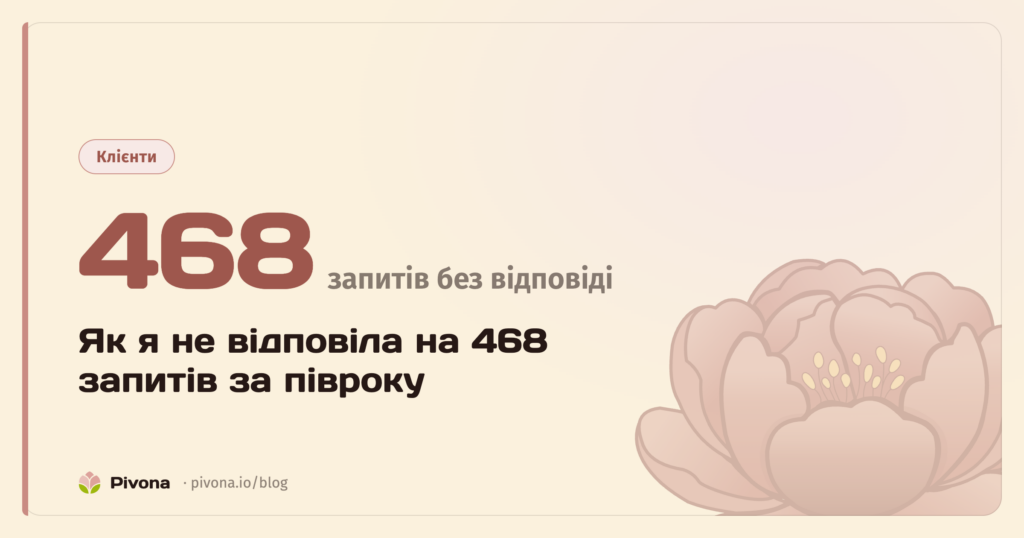 How I Didn’t Reply to 468 Requests in Six Months